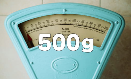 500ｇでパワーと遠心力を養う