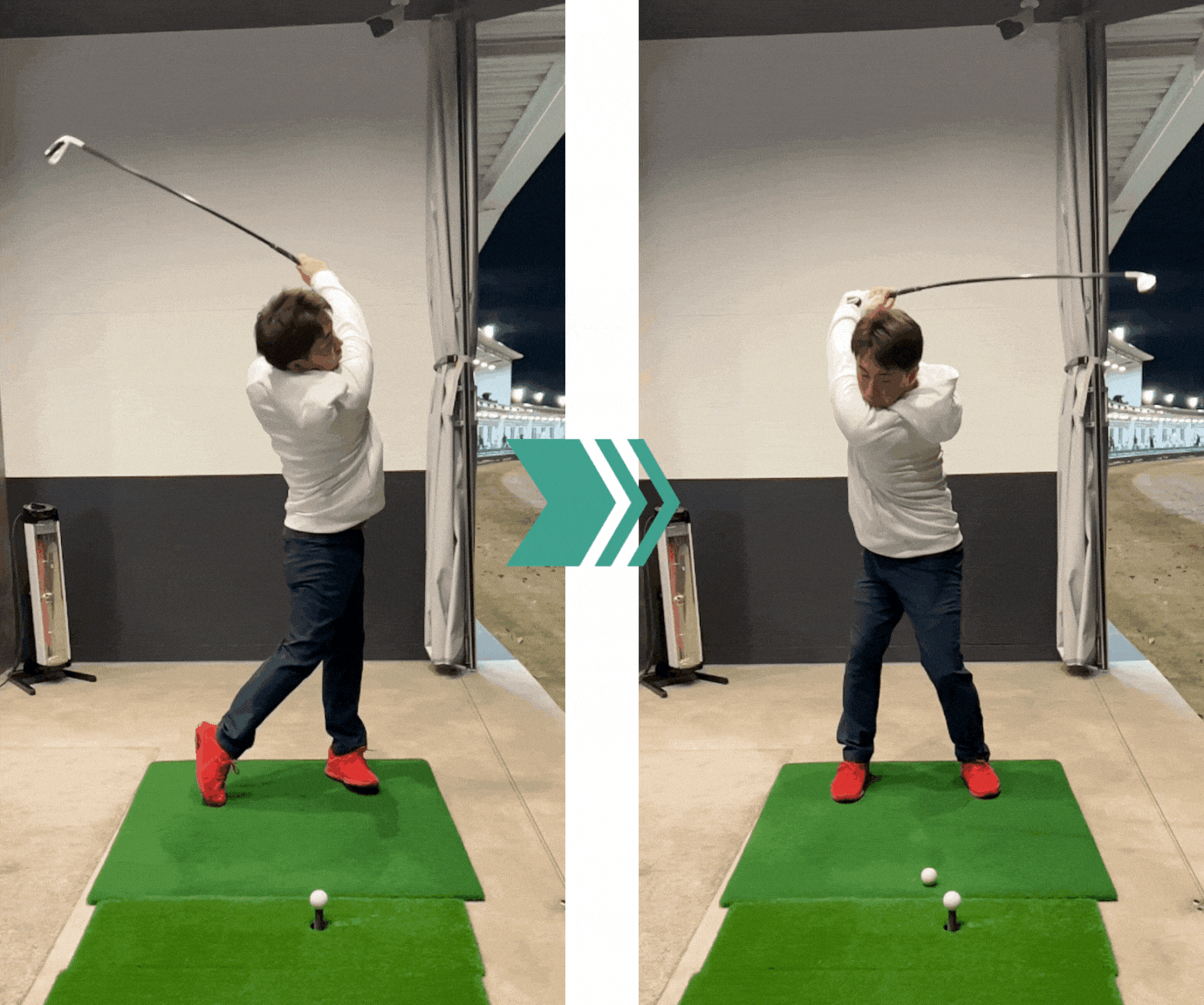 シナリアイアン｜体と腕を同調させて”しなる”スイングをマスターしよう！