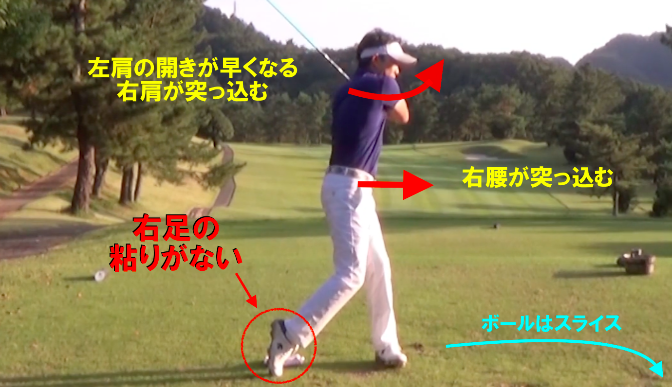 ゴルフではベタ足が肝心 右足の使い方で方向性を上げる方法 ゴルファボ