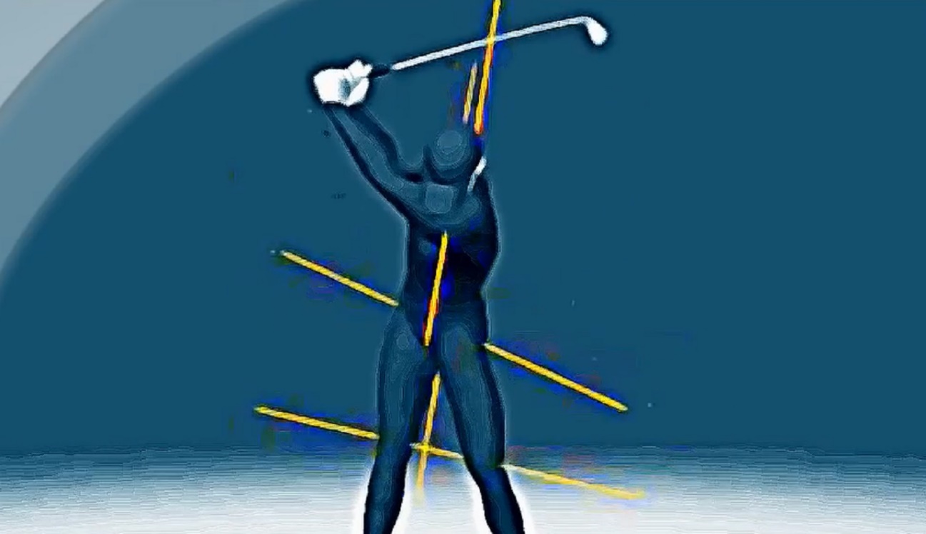 必見 スイング中の体の角度をアニメーションで大解剖 ゴルファボ
